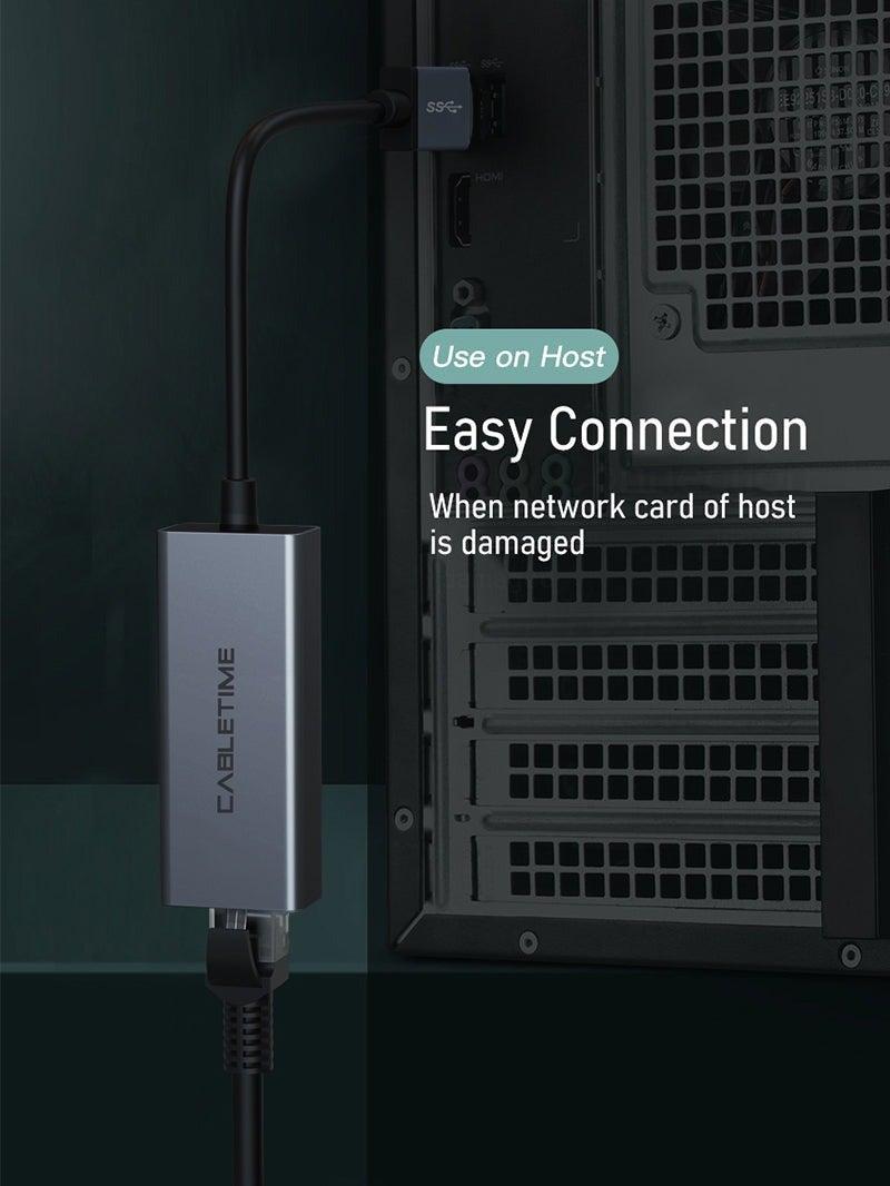 كابل تايم USB إلى RJ45 إيثرنت - Image 4